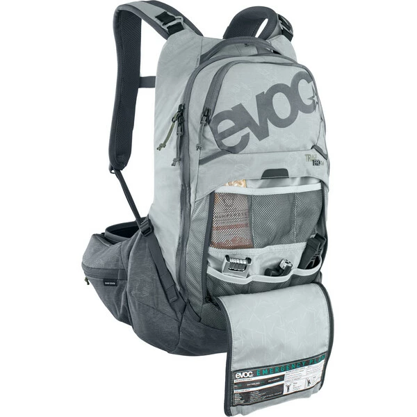 Sac à Dos Avec Dorsale EVOC TRAIL PRO 16 Gris 2023 18 Sac à Dos Avec Dorsale EVOC TRAIL PRO 16 Gris 2023 – Image 16