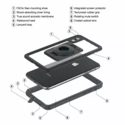 Tigra-sport Coque TIGRA SPORT FITCLIC NEO ETANCHE Pour IPhone XS Max -Sacs à Dos et Bananes Soldes 600x600 177439 15732093504375