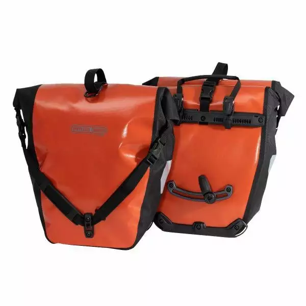 Paire De Sacoches De Porte-Bagages ORTLIEB Back-Roller Free Rouge Foncé 7 Paire De Sacoches De Porte-Bagages ORTLIEB Back-Roller Free Rouge Foncé – Image 5