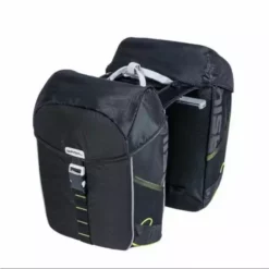 Paire De Sacoches De Porte-Bagages BASIL MILES MIK 34L Noir/Jaune