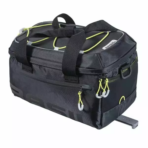 Sacoche De Porte-Bagages BASIL MILES 7L Noir/Jaune 8 Sacoche De Porte-Bagages BASIL MILES 7L Noir/Jaune – Image 6