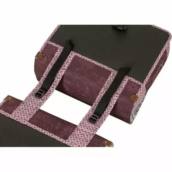 Paire De Sacoches De Porte-Bagages BASIL BOHEME 35L Rouge 5 Paire De Sacoches De Porte-Bagages BASIL BOHEME 35L Rouge – Image 3