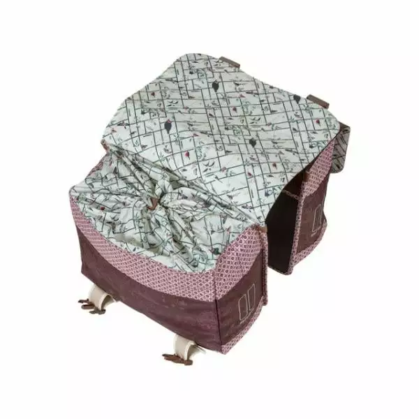 Paire De Sacoches De Porte-Bagages BASIL BOHEME 35L Rouge 12 Paire De Sacoches De Porte-Bagages BASIL BOHEME 35L Rouge – Image 10