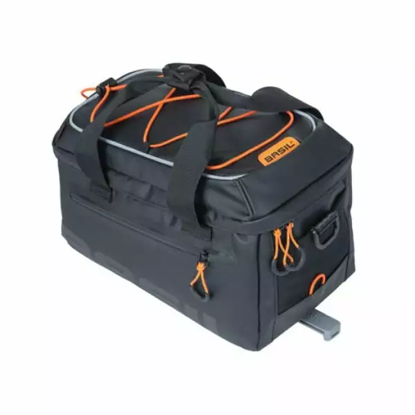 Sacoche De Porte-Bagages BASIL Miles Tarpaulin MIK 7L Noir/Orange 12 Sacoche De Porte-Bagages BASIL Miles Tarpaulin MIK 7L Noir/Orange – Image 10