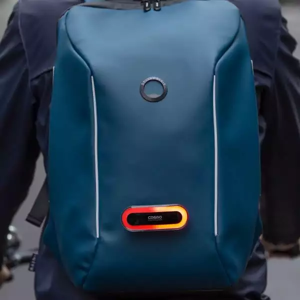 Sac à Dos Urbain DELSEY Vert + Feu COSMO 19 Sac à Dos Urbain DELSEY Vert + Feu COSMO – Image 17