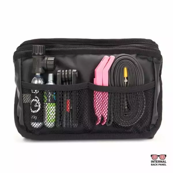 Sacoche De Guidon CHROME HELIX HANDLEBAR BAG 5 Sacoche De Guidon CHROME HELIX HANDLEBAR BAG – Image 3