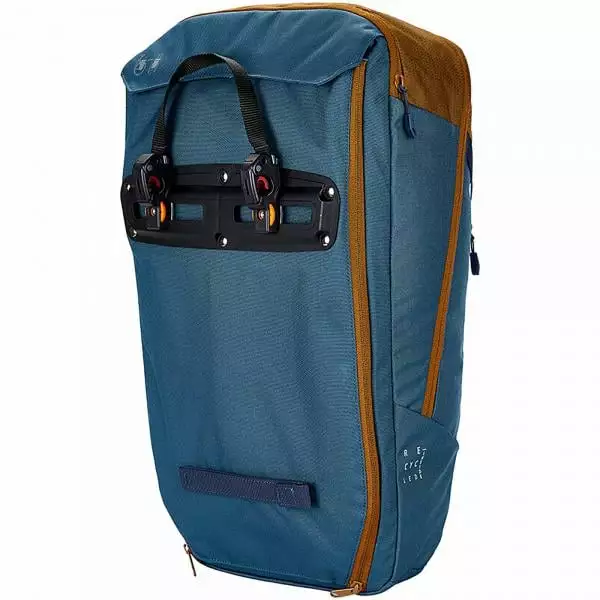 Sacoche De Porte-Bagages VAUDE CYCLE 20 II Bleu/Marron 2022 6 Sacoche De Porte-Bagages VAUDE CYCLE 20 II Bleu/Marron 2022 – Image 4