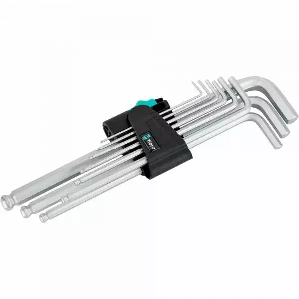 Set 9 Clés Allen Hex-Plus WERA 950 Longue 3 Set 9 Clés Allen Hex-Plus WERA 950 Longue