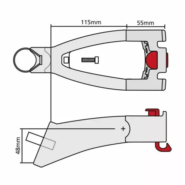 Extension Sur Tige De Selle KLICKFIX Avec Fixation 4 Extension Sur Tige De Selle KLICKFIX Avec Fixation – Image 2