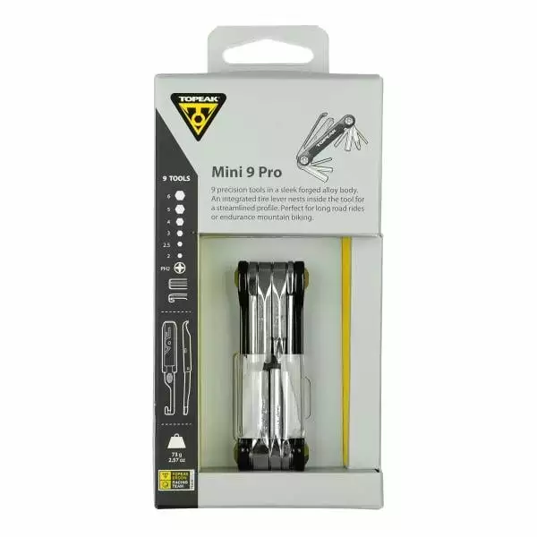 Multi-Outils TOPEAK MINI PRO Noir (9 Outils) 6 Multi-Outils TOPEAK MINI PRO Noir (9 Outils) – Image 4