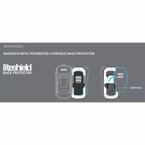 Sac à Dos Avec Dorsale Intégrée EVOC PROTECTOR FR ENDURO BLACKLINE 16 10 Sac à Dos Avec Dorsale Intégrée EVOC PROTECTOR FR ENDURO BLACKLINE 16 – Image 8