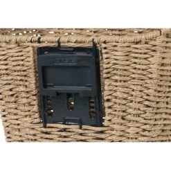 Panier Avant BASIL RATTAN LOOK KF -Sacs à Dos et Bananes Soldes basil bremen rattan look kf fahrradkorb vorne brau2025B600x6005D 1