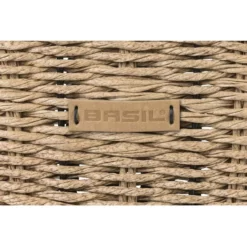Panier Avant BASIL RATTAN LOOK KF -Sacs à Dos et Bananes Soldes basil bremen rattan look kf fahrradkorb vorne brau2035B600x6005D 1