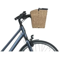 Panier Avant BASIL RATTAN LOOK KF -Sacs à Dos et Bananes Soldes basil bremen rattan look kf fahrradkorb vorne brau2045B600x6005D 1