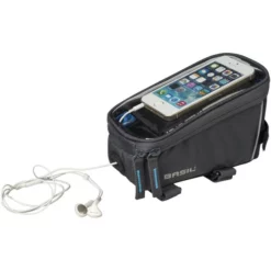 Sacoche De Cadre BASIL SPORT DESIGN (1L) Gris 2022 -Sacs à Dos et Bananes Soldes basil sport design rahmentasche 1 liter graphite 1 5B600x6005D