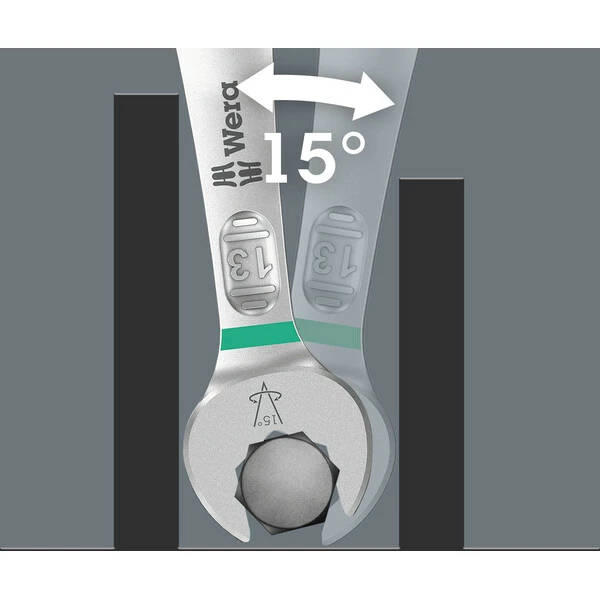 Clés Mixtes WERA 6003 JOKER 6 Clés Mixtes WERA 6003 JOKER – Image 4